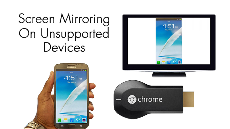 Công nghệ Screen Mirroring cho phép hiển thị hình ảnh trực tiếp từ di động đến Smart TV